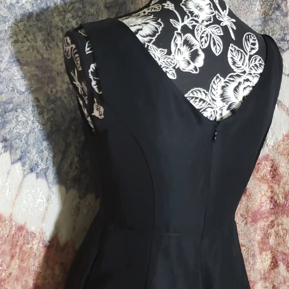 J.Crew black new cocktail sleeveless A line dress size 2